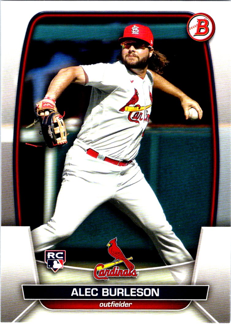 2023 Topps #622 Alec Burleson RC - NM-MT - The Dugout Sportscards