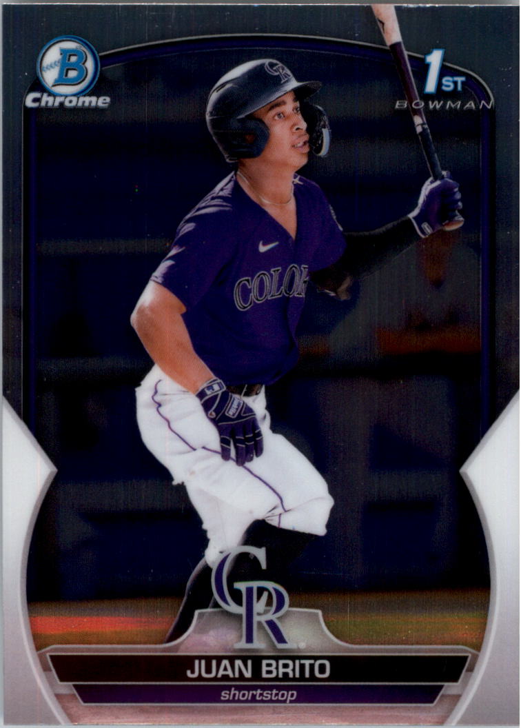 Selección de tarjeta de béisbol Bowman Chrome Prospects 2023 (base) - Imagen 130 de 438