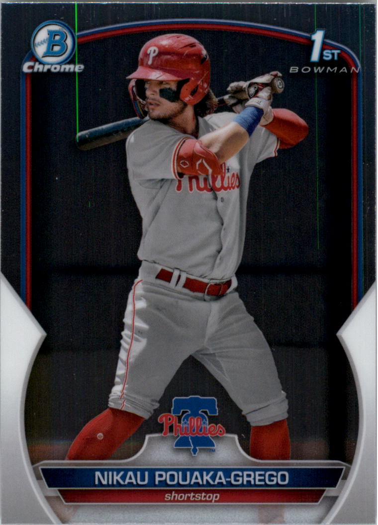 Selección de tarjeta de béisbol Bowman Chrome Prospects 2023 (base) - Imagen 152 de 438