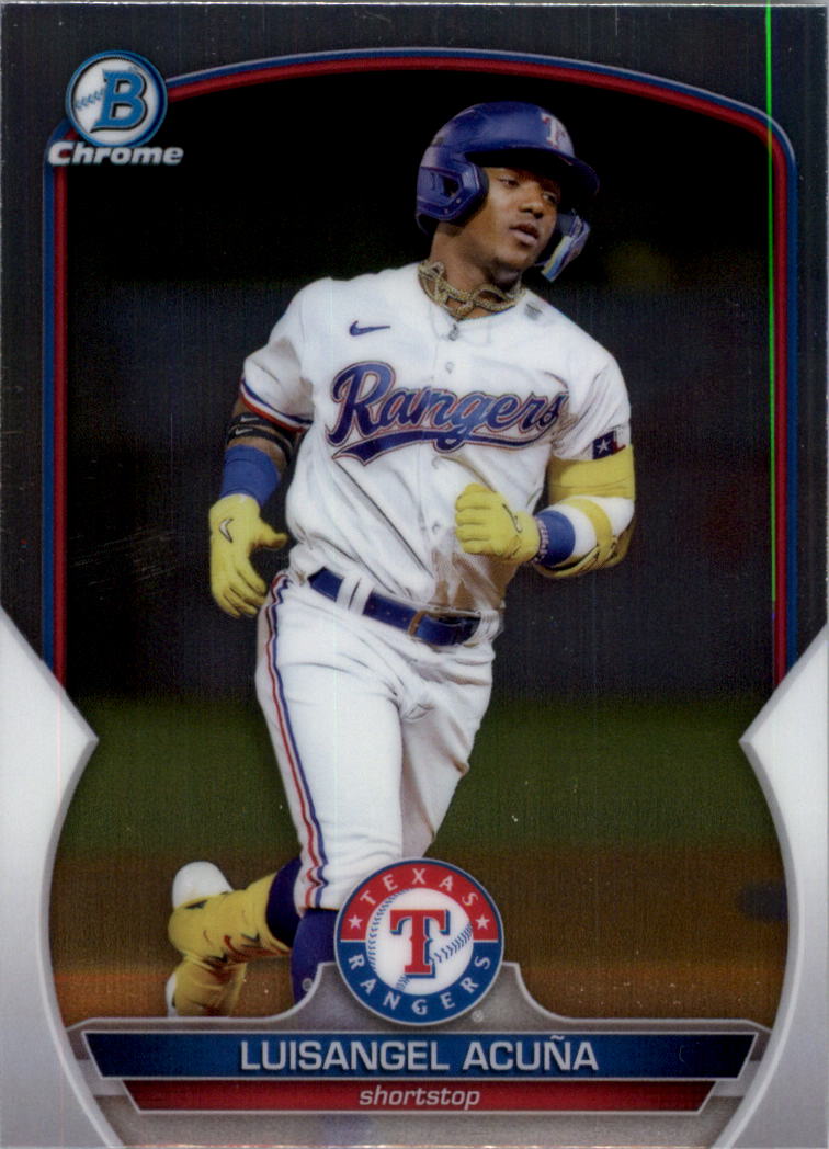 Selección de tarjeta de béisbol Bowman Chrome Prospects 2023 (base) - Imagen 180 de 438
