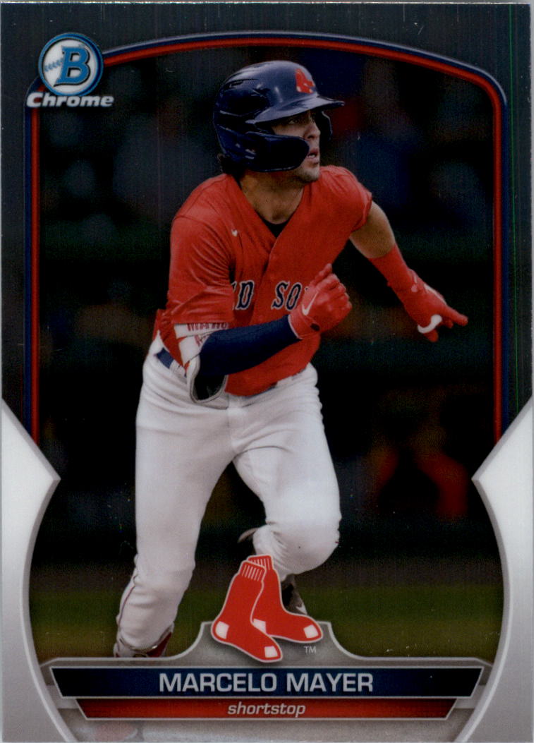 Selección de tarjeta de béisbol Bowman Chrome Prospects 2023 (base) - Imagen 186 de 438