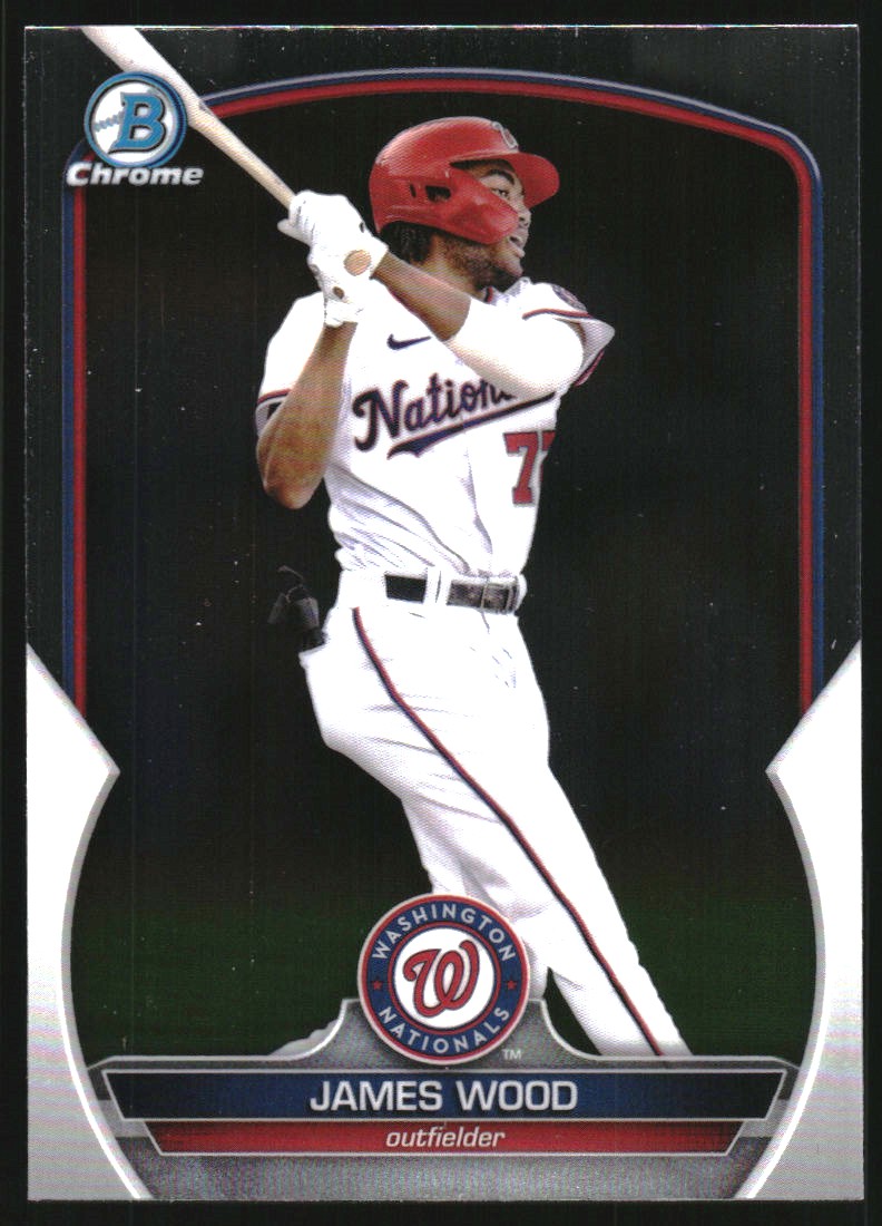 2023 Bowman Chrome Prospects #BCP129 James Wood