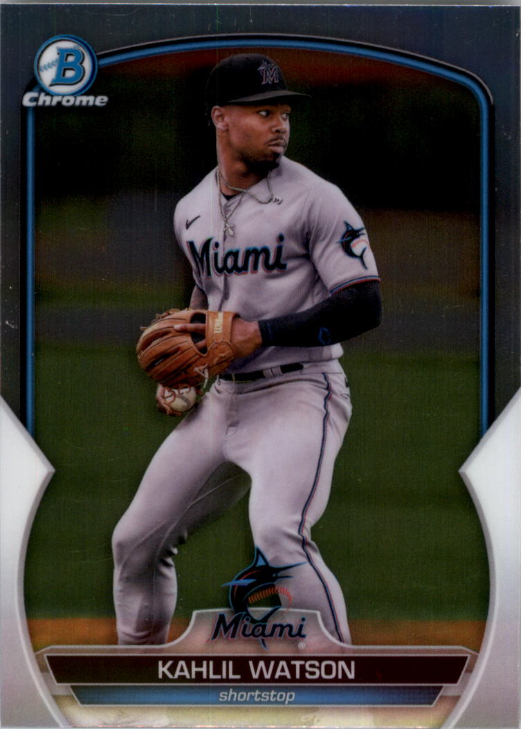 Selección de tarjeta de béisbol Bowman Chrome Prospects 2023 (base) - Imagen 244 de 438