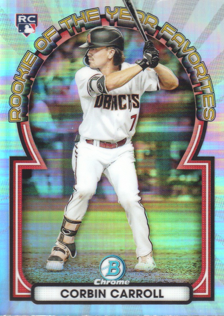 2023 Bowman Chrome Rookie of the Year Favorites #ROYF1 Corbin