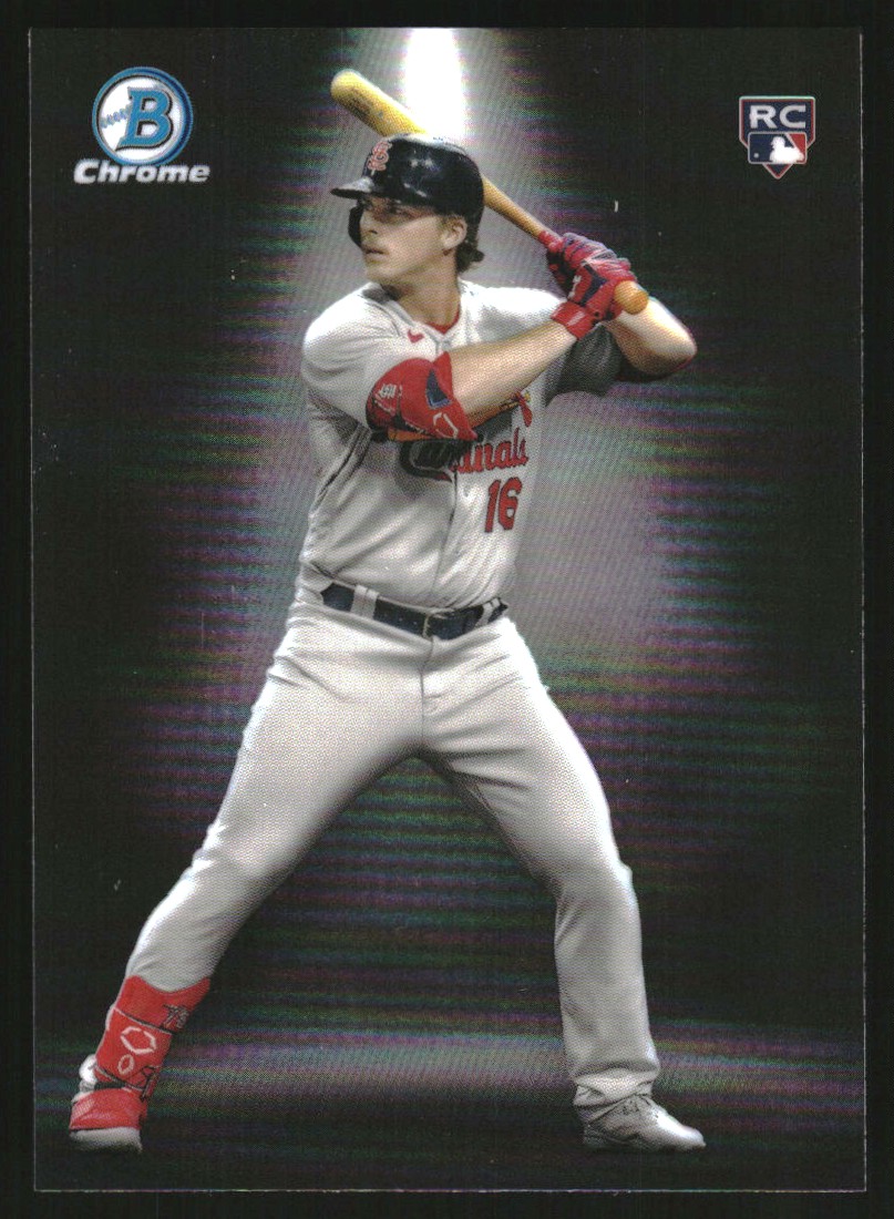 Nolan Gorman St. Louis Cardinals 2023 Bowman # 6 Rookie Card