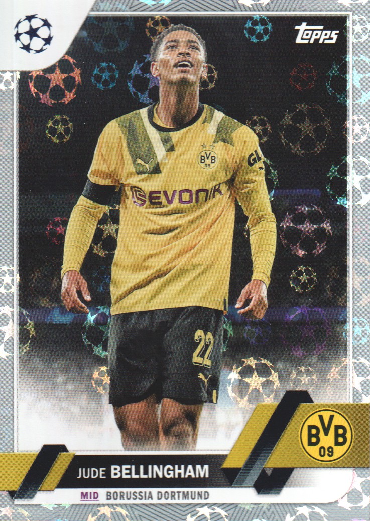 2022-23 Topps UEFA Club Competitions Starball #22 Jude Bellingham  