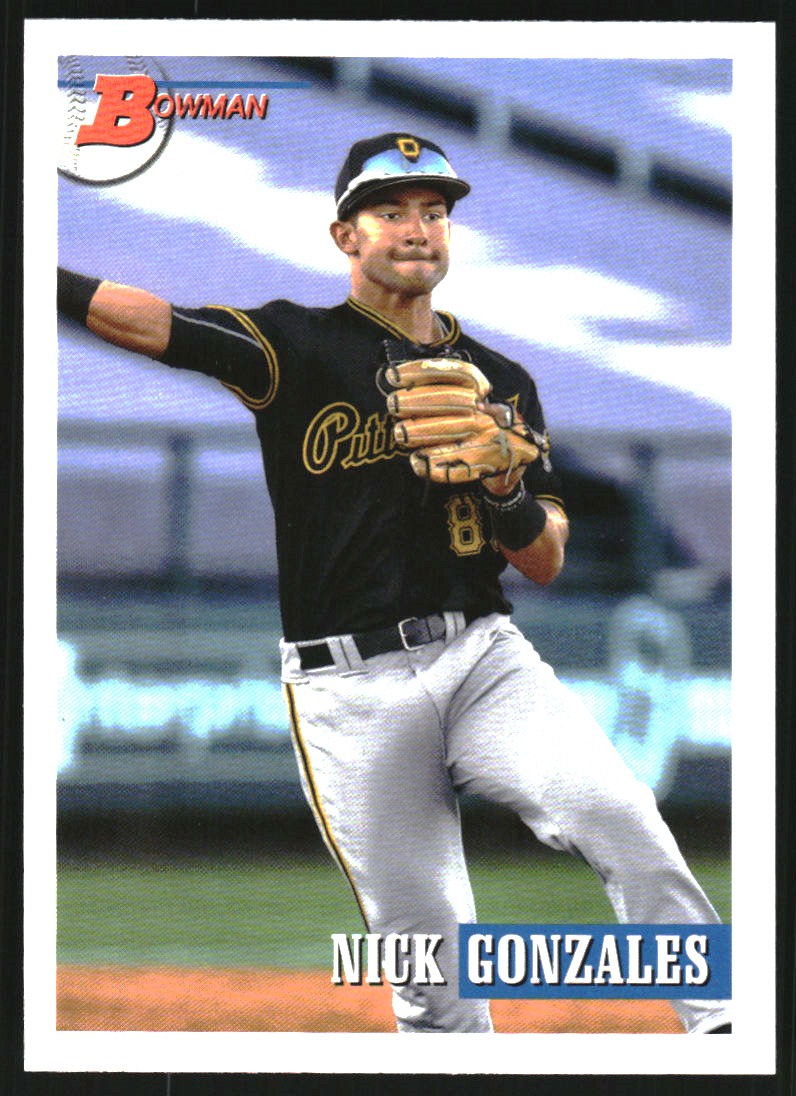 2021 Bowman Heritage Prospects #148 Nick Gonzales