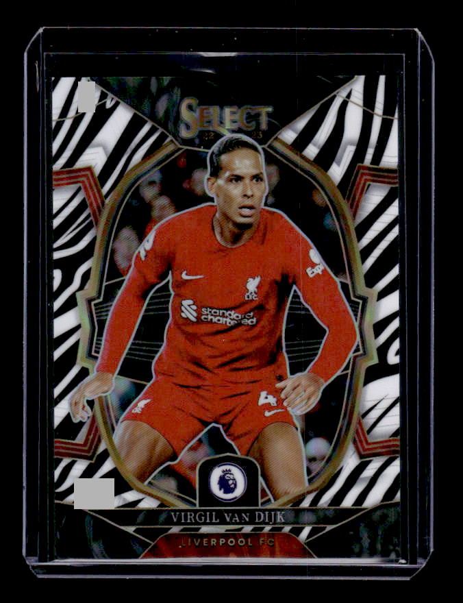 2022-23 Select English Premier League Zebra #60 Virgil van Dijk