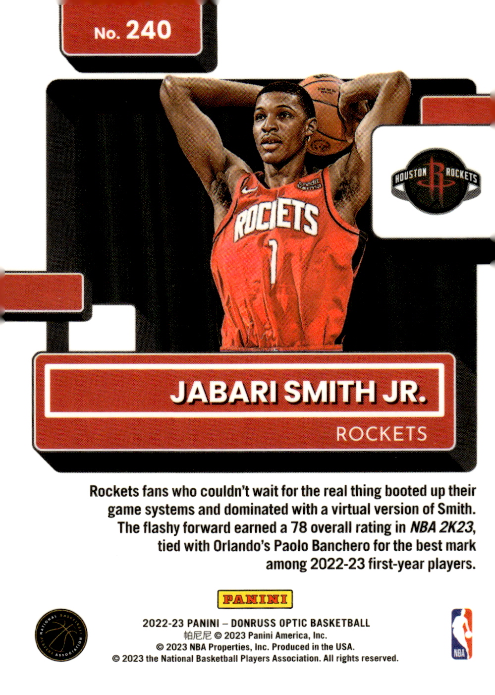 Buy Jabari Smith Cards Online  Jabari Smith Basketball Price Guide -  Beckett
