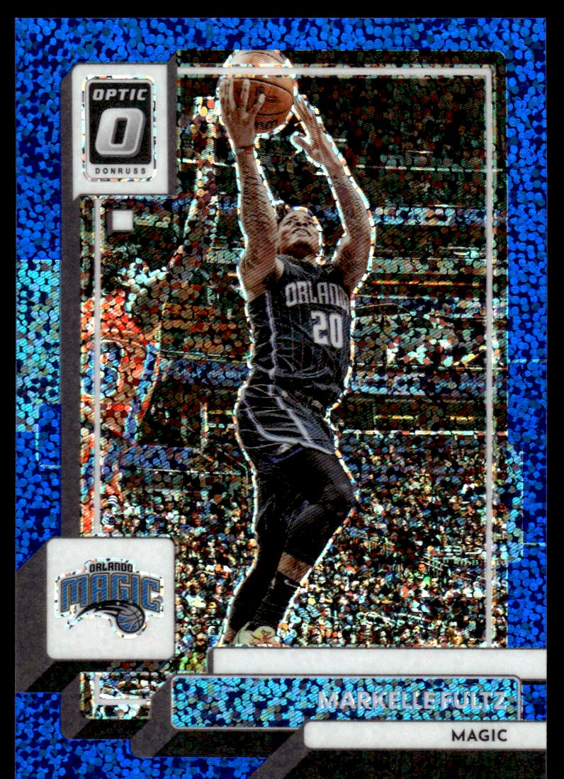 2022-23 Panini Prizm Prizms Fast Break Blue #174 Markelle Fultz on