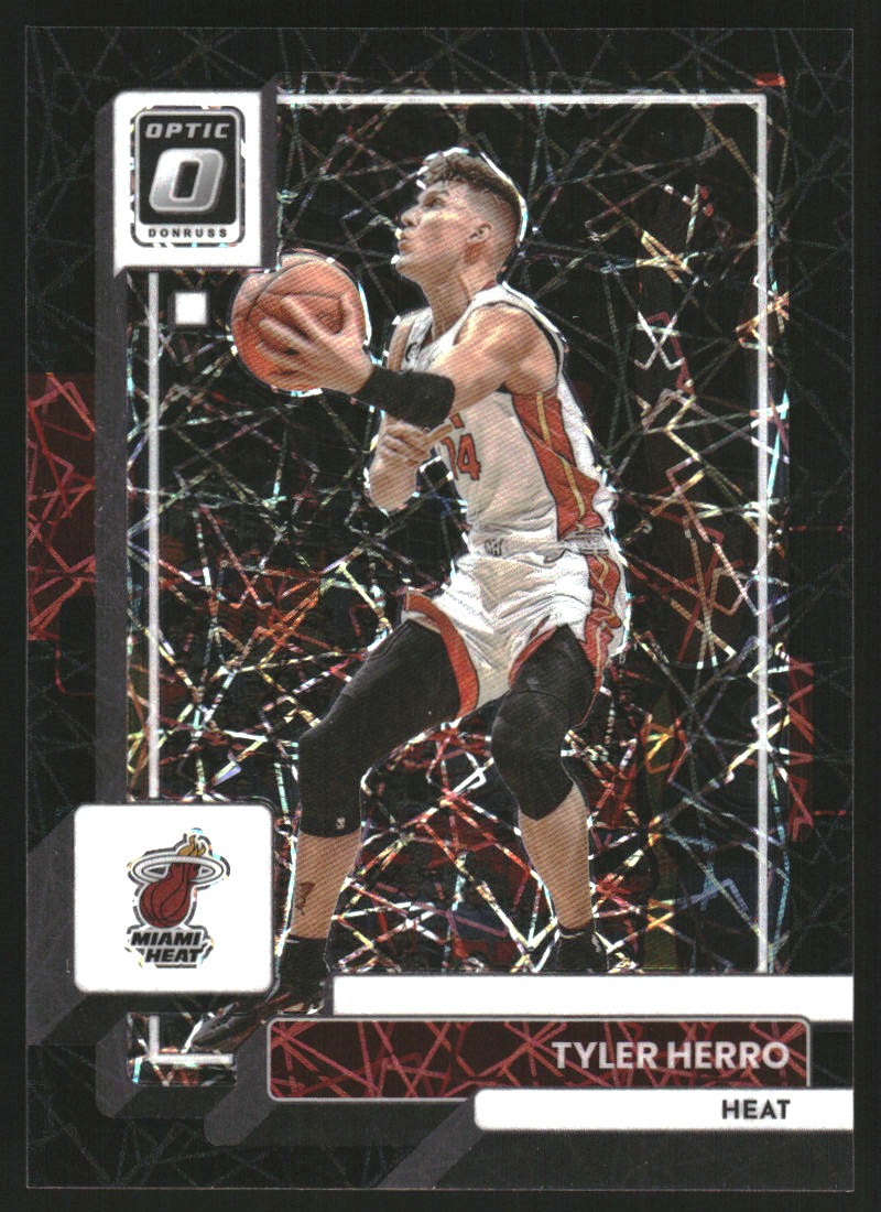 2019 Donruss Optic Gold Vinyl Tyler Herro ROOKIE 1/1 #172 BGS 8.5