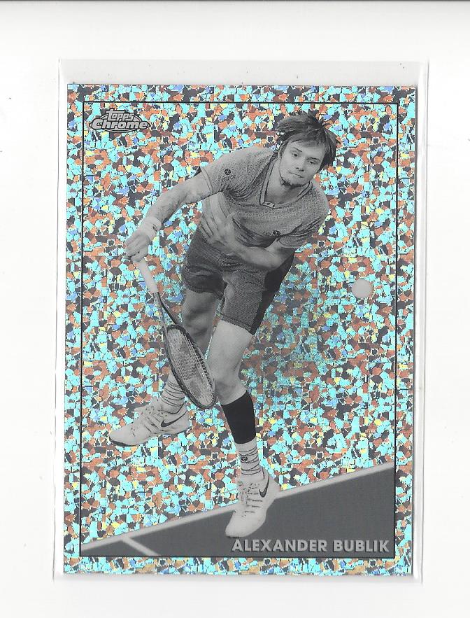 2021 Topps Chrom Tennis schwarz/weiß Mini Diamant Refraktor Singles - Sie haben die Wahl - Bild 7 von 54