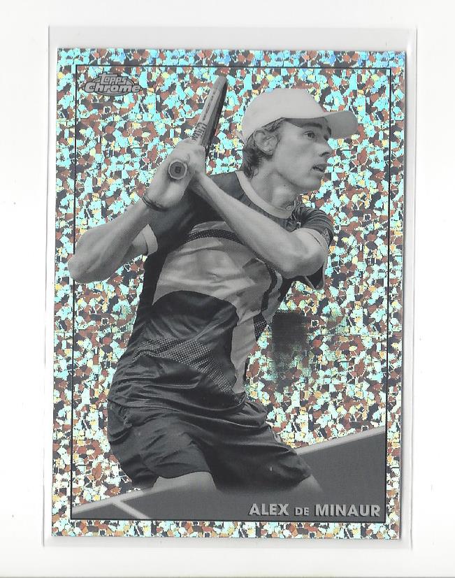 2021 Topps Chrom Tennis schwarz/weiß Mini Diamant Refraktor Singles - Sie haben die Wahl - Bild 10 von 54