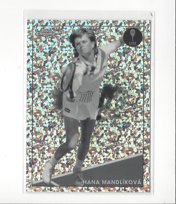 2021 Topps Chrom Tennis schwarz/weiß Mini Diamant Refraktor Singles - Sie haben die Wahl - Bild 21 von 54