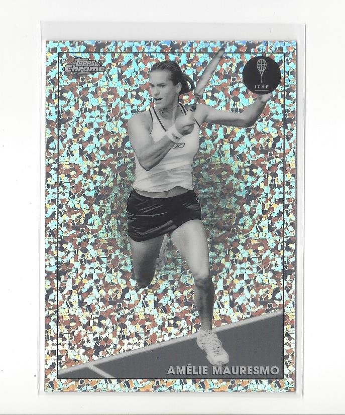 2021 Topps Chrom Tennis schwarz/weiß Mini Diamant Refraktor Singles - Sie haben die Wahl - Bild 22 von 54