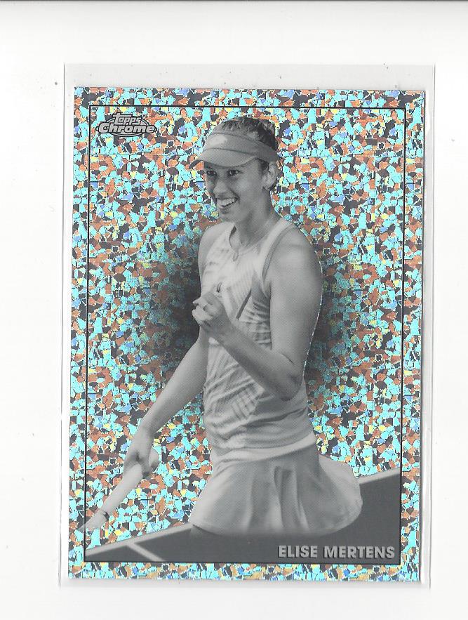 2021 Topps Chrom Tennis schwarz/weiß Mini Diamant Refraktor Singles - Sie haben die Wahl - Bild 25 von 54