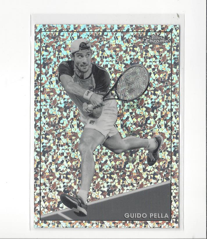 2021 Topps Chrom Tennis schwarz/weiß Mini Diamant Refraktor Singles - Sie haben die Wahl - Bild 27 von 54