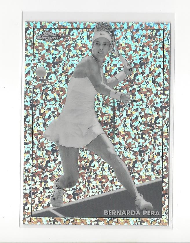 2021 Topps Chrom Tennis schwarz/weiß Mini Diamant Refraktor Singles - Sie haben die Wahl - Bild 28 von 54