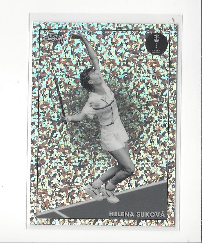 2021 Topps Chrom Tennis schwarz/weiß Mini Diamant Refraktor Singles - Sie haben die Wahl - Bild 33 von 54