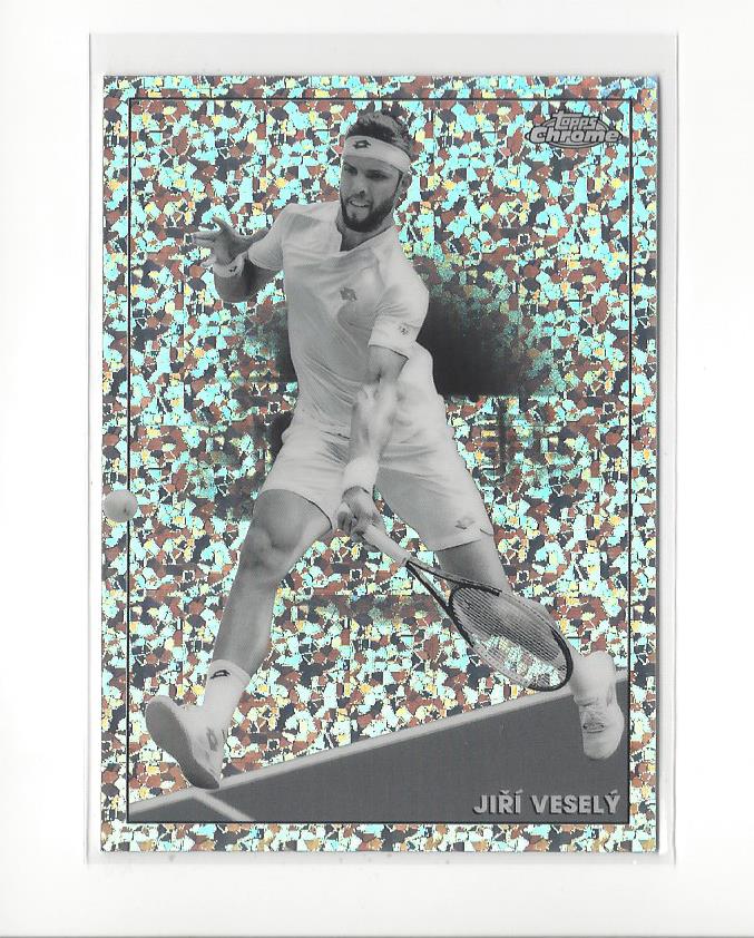 2021 Topps Chrom Tennis schwarz/weiß Mini Diamant Refraktor Singles - Sie haben die Wahl - Bild 35 von 54