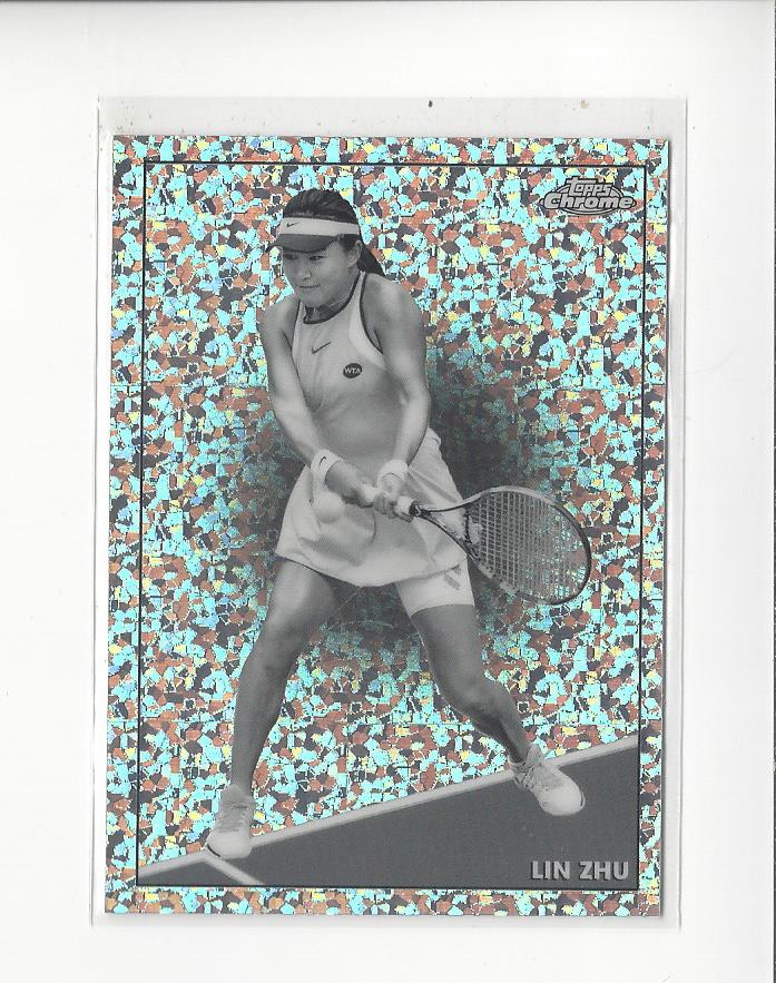 2021 Topps Chrom Tennis schwarz/weiß Mini Diamant Refraktor Singles - Sie haben die Wahl - Bild 36 von 54