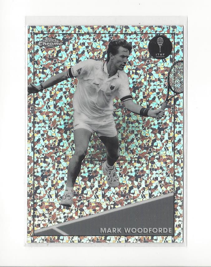 2021 Topps Chrom Tennis schwarz/weiß Mini Diamant Refraktor Singles - Sie haben die Wahl - Bild 42 von 54
