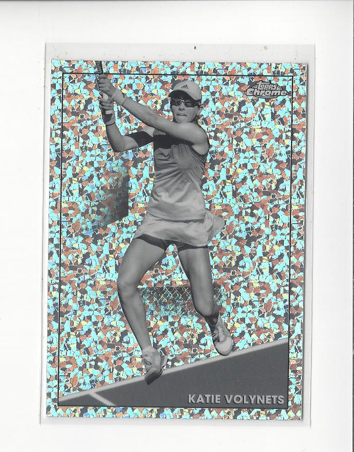 2021 Topps Chrom Tennis schwarz/weiß Mini Diamant Refraktor Singles - Sie haben die Wahl - Bild 44 von 54