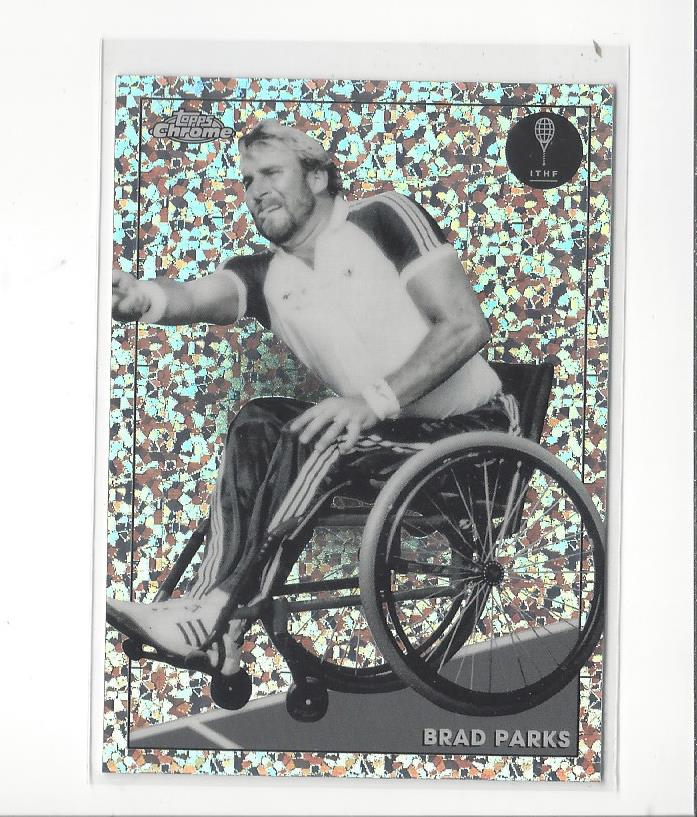 2021 Topps Chrom Tennis schwarz/weiß Mini Diamant Refraktor Singles - Sie haben die Wahl - Bild 47 von 54