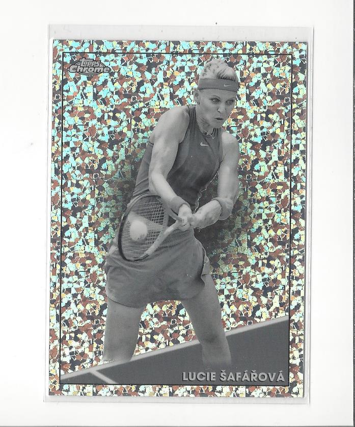 2021 Topps Chrom Tennis schwarz/weiß Mini Diamant Refraktor Singles - Sie haben die Wahl - Bild 50 von 54