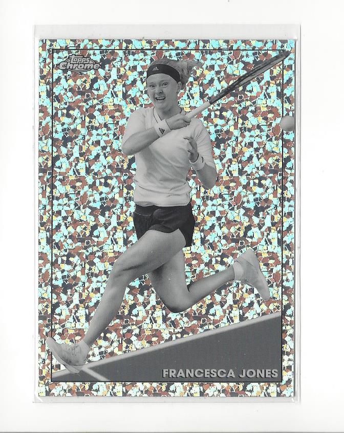 2021 Topps Chrom Tennis schwarz/weiß Mini Diamant Refraktor Singles - Sie haben die Wahl - Bild 52 von 54