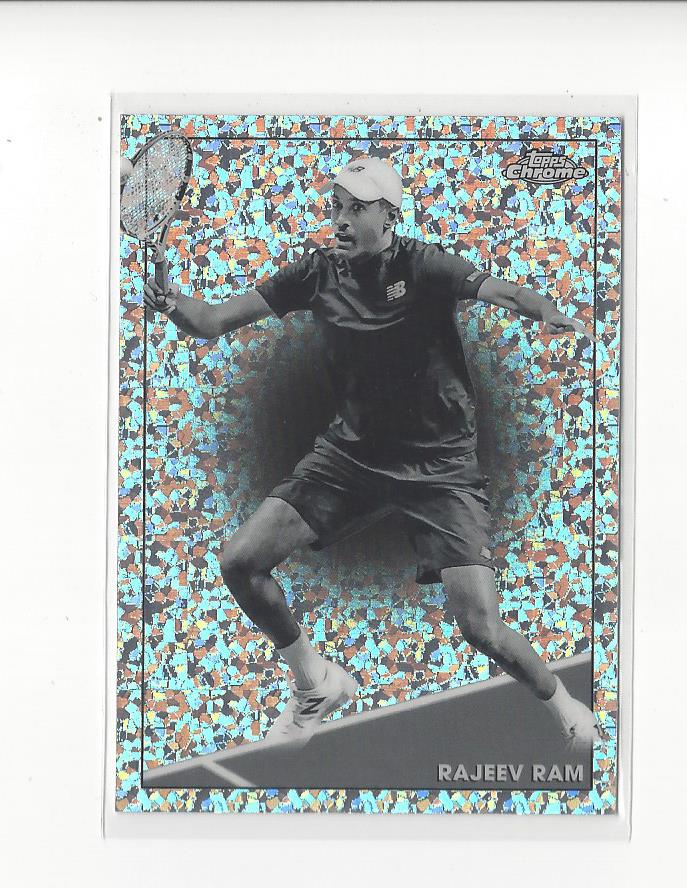 2021 Topps Chrom Tennis schwarz/weiß Mini Diamant Refraktor Singles - Sie haben die Wahl - Bild 53 von 54