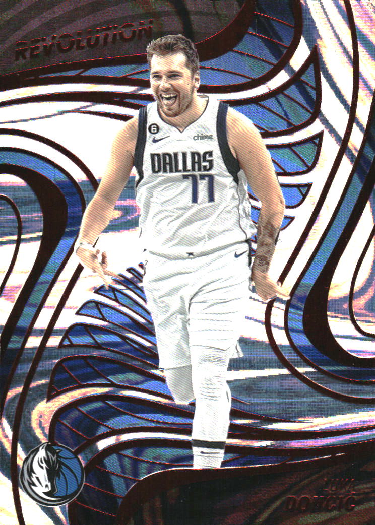 2022-23 Panini Revolution Asia Red #36 Luka Doncic