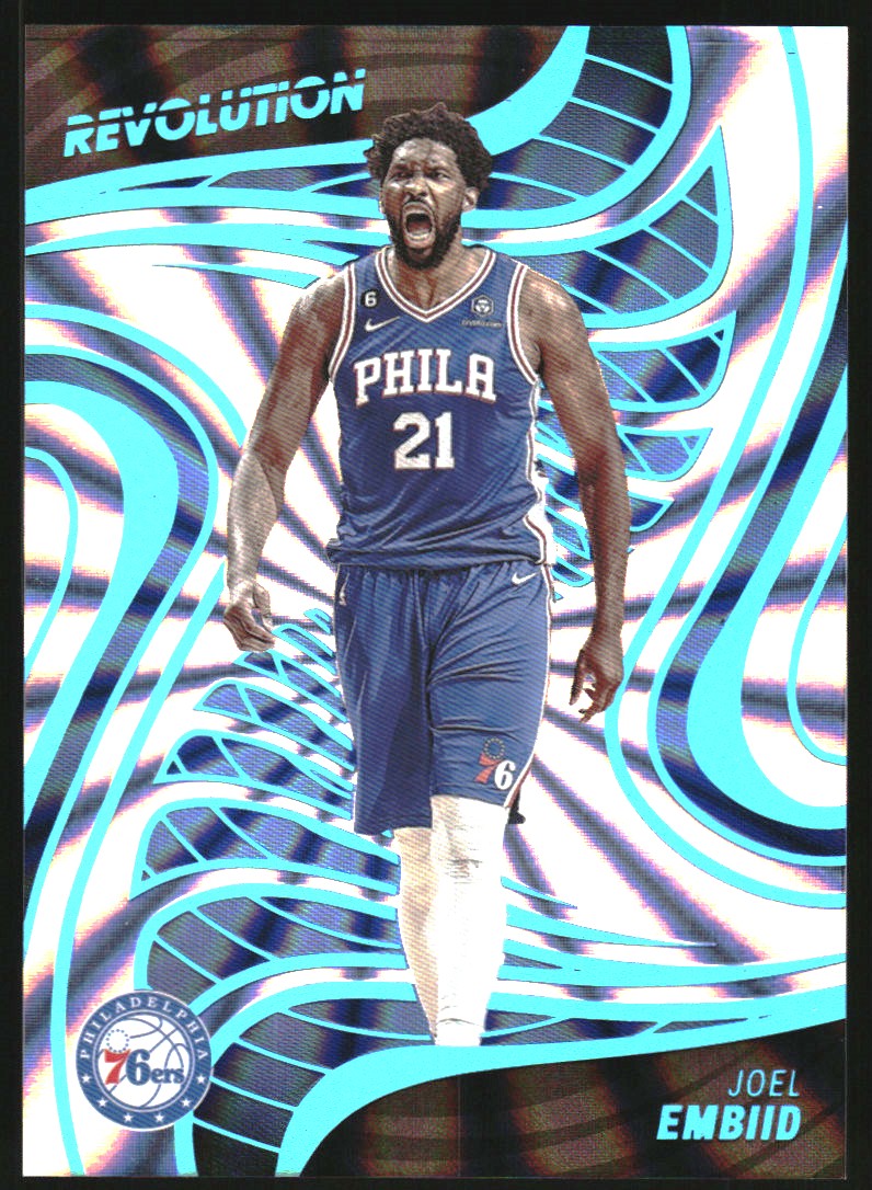 2022-23 Panini Revolution Sunburst #66 Joel Embiid