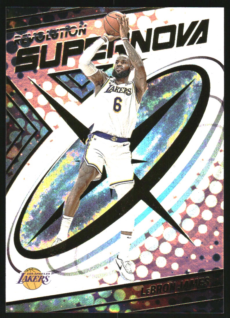 2022-23 Panini Revolution Supernova #8 LeBron James