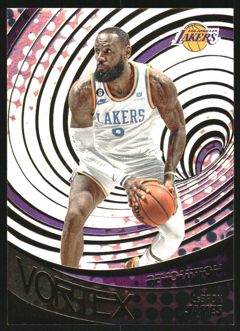2022-23 Panini Revolution Vortex #9 LeBron James