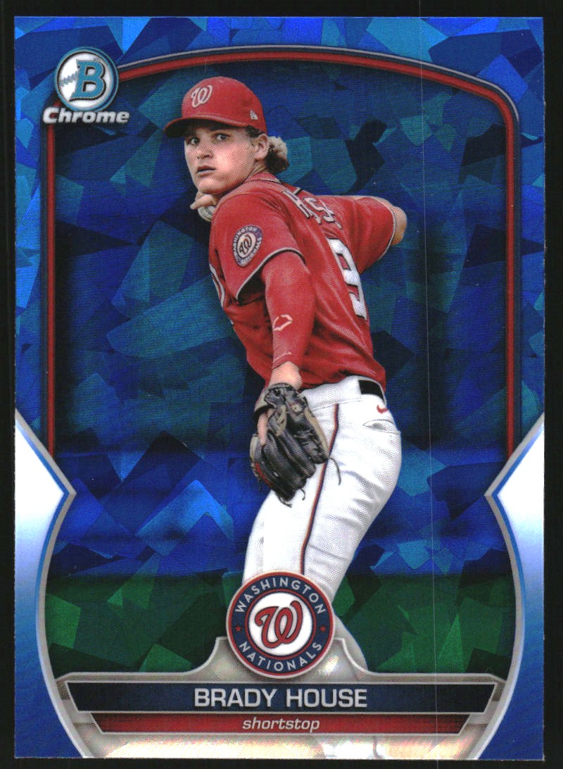 2023 Bowman Chrome Sapphire Prospects #BCP68 Brady House