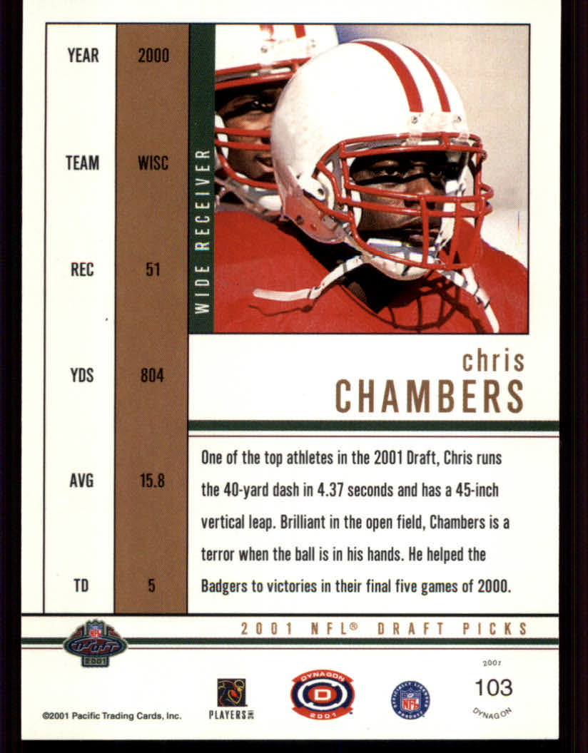 2001 Dynagon (Pacific) Football Cards - Picture 71 of 135