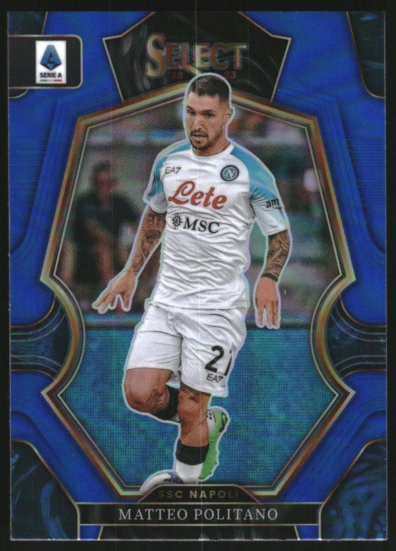 2022-23 Select Serie A Blue #176 Matteo Politano