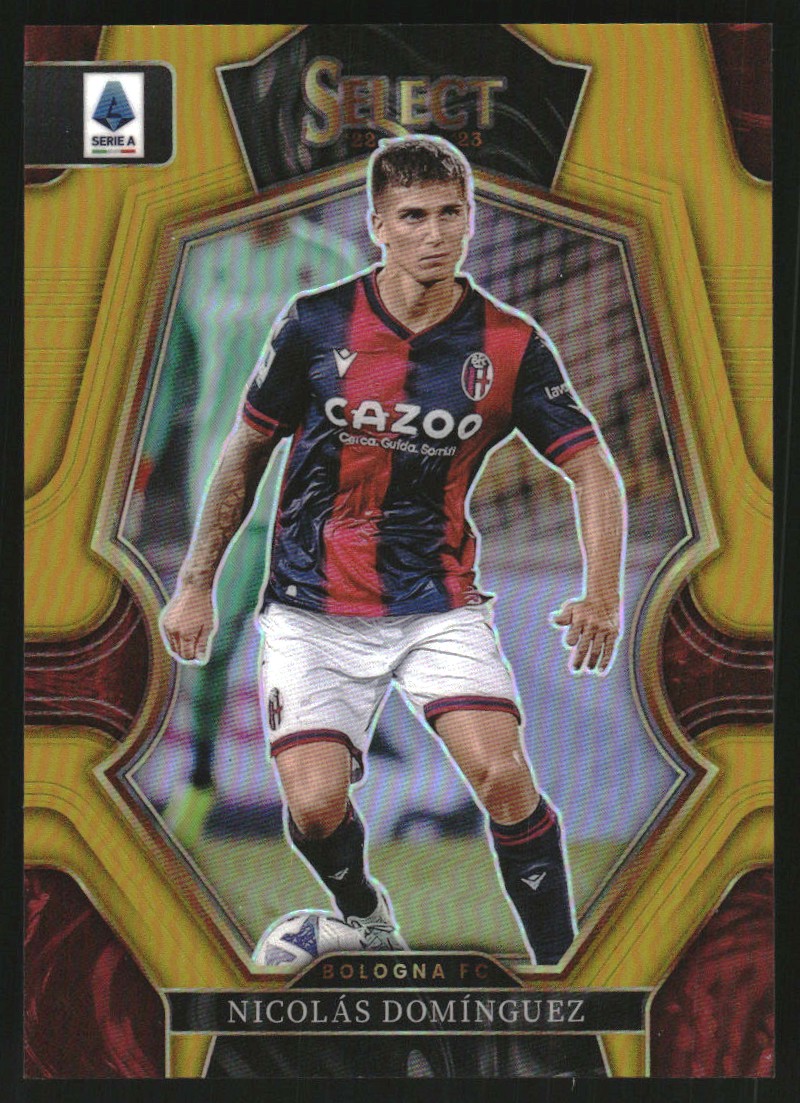 2022-23 Select Serie A Gold #129 Nicolas Dominguez