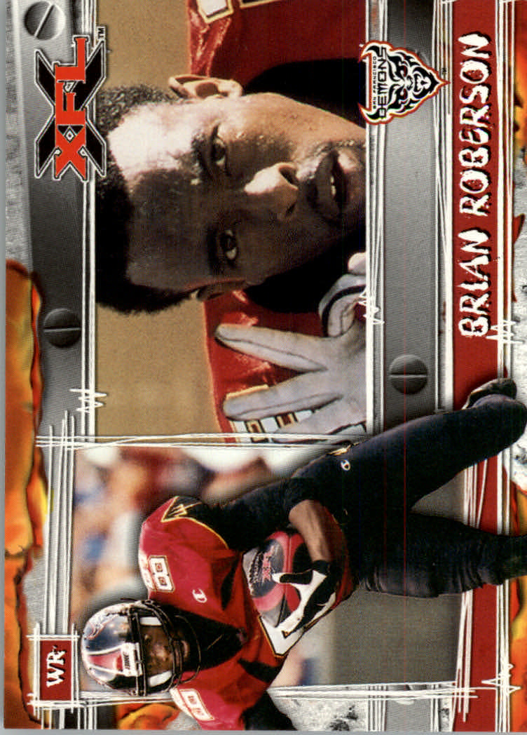 2001 Topps XFL Football Cards - Picture 80 of 107