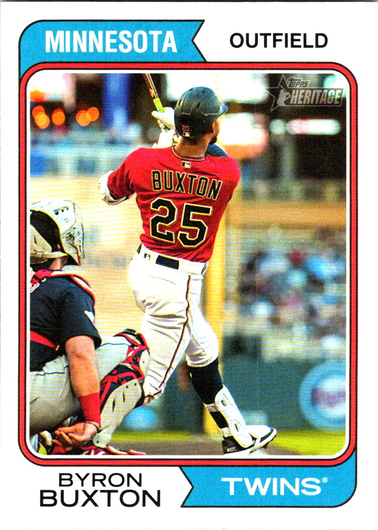 Topps Byron Buxton Rookie Card