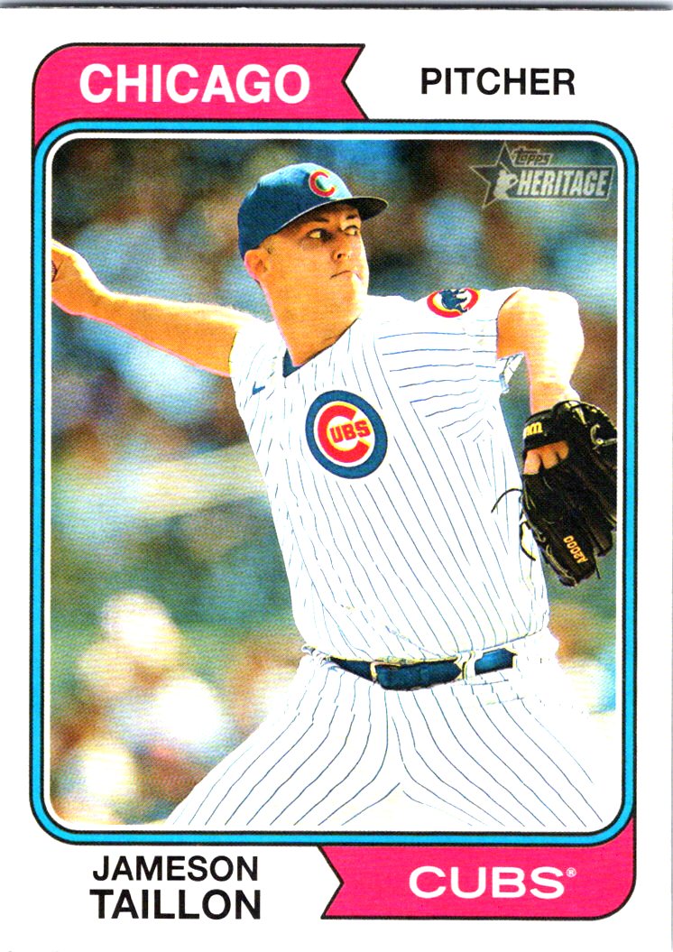  2023 Topps Heritage #398 Jameson Taillon NM-MT Chicago