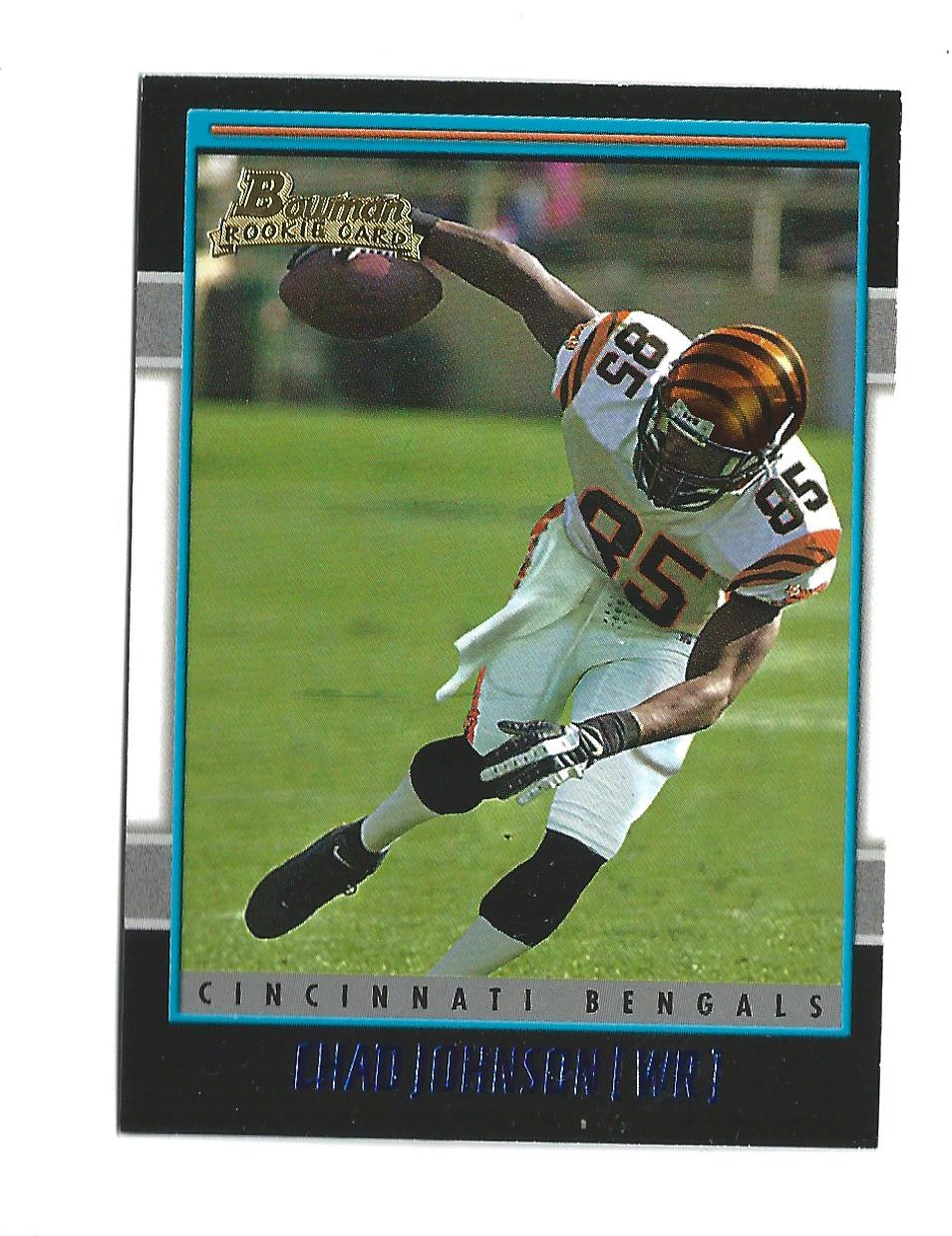 2001 Bowman #207 Chad Johnson RC