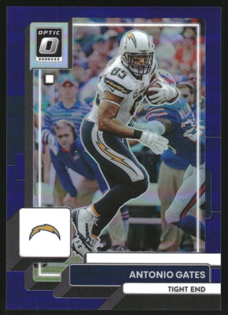 2022 Donruss Optic Purple #114 Antonio Gates