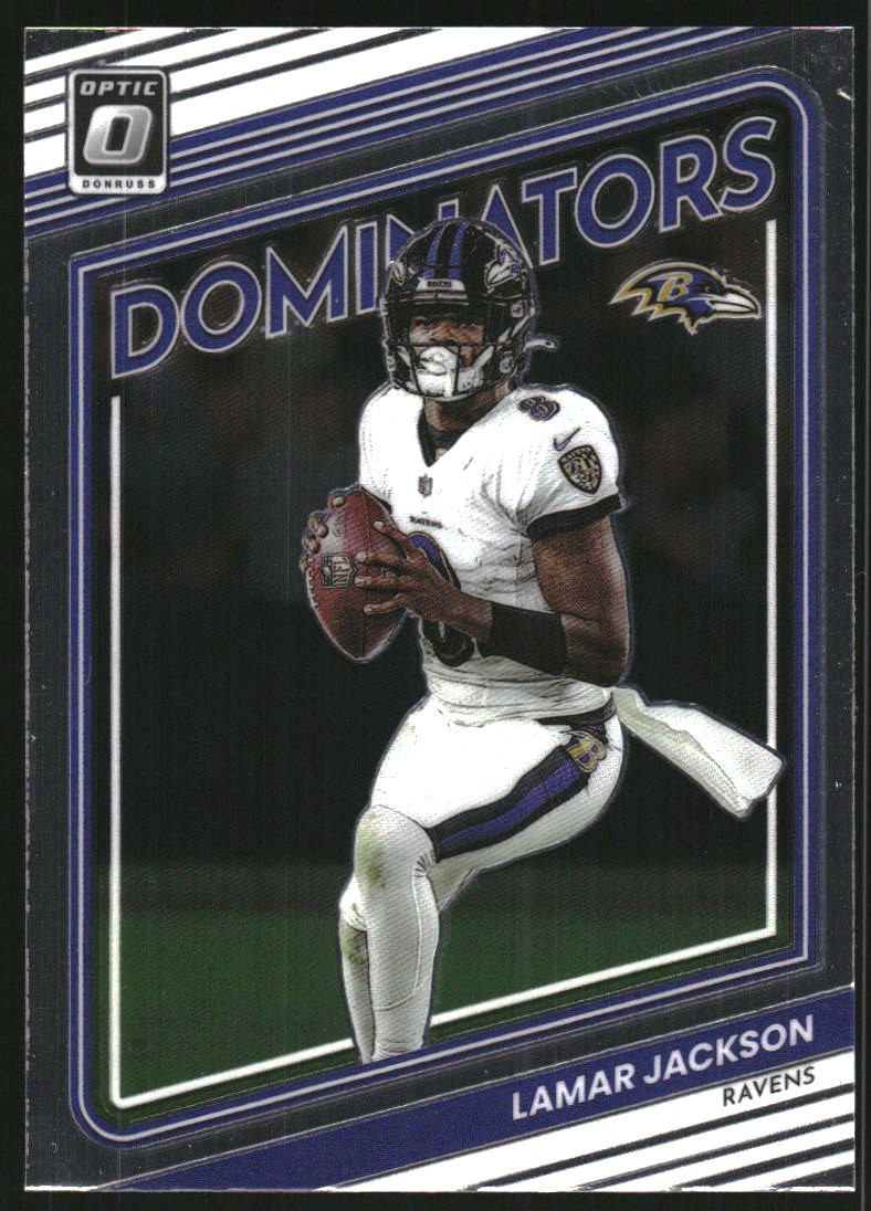 2022 Donruss Optic Dominators #2 Lamar Jackson
