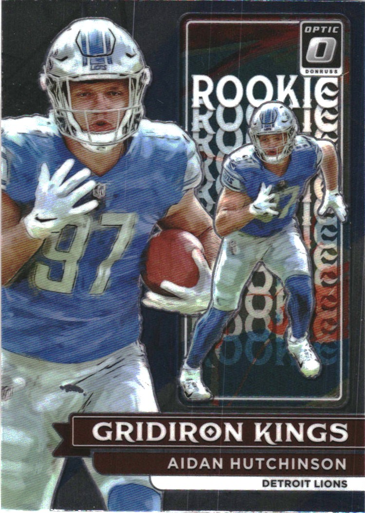 2022 Donruss Optic Rookie Gridiron Kings #10 Aidan Hutchinson
