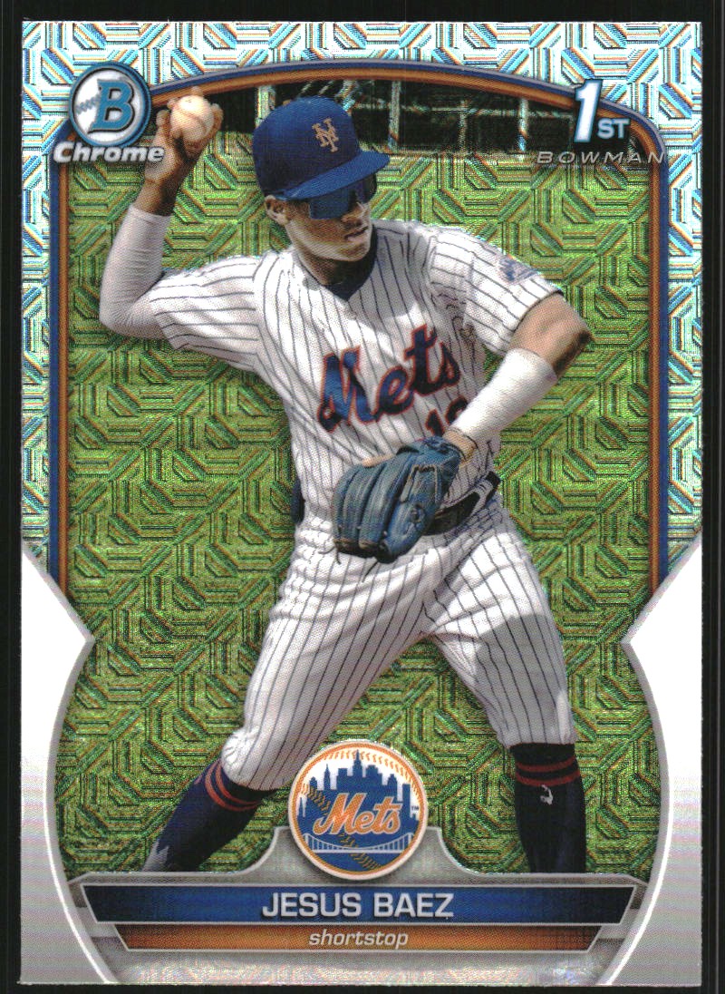 2023 Bowman Chrome Mega Box Prospects #BCP12 Jesus Baez