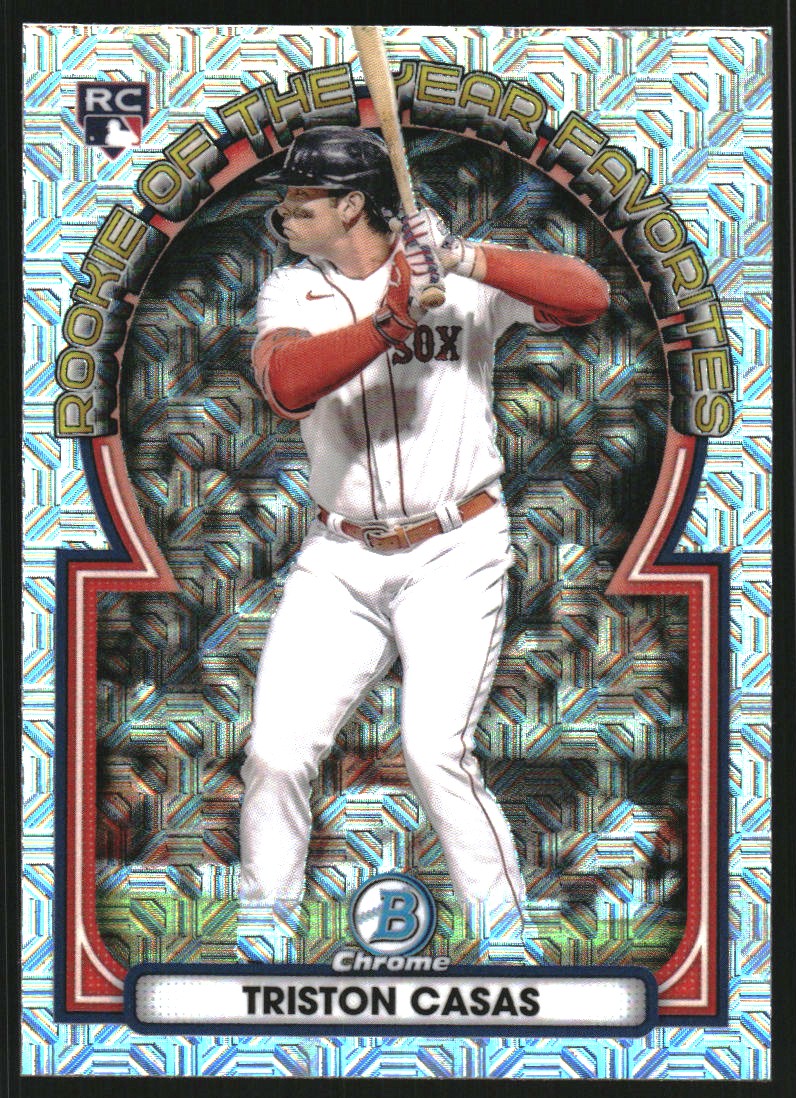 2023 Bowman Chrome Mega Box Rookie of the Year Favorites #ROYF14 Triston Casas