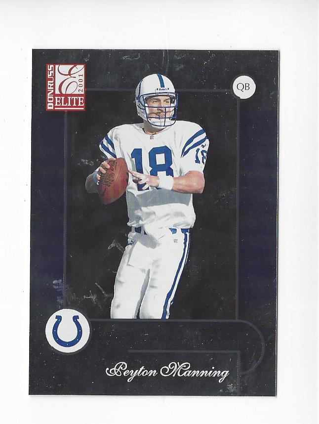 2001 Donruss Elite #38 Peyton Manning