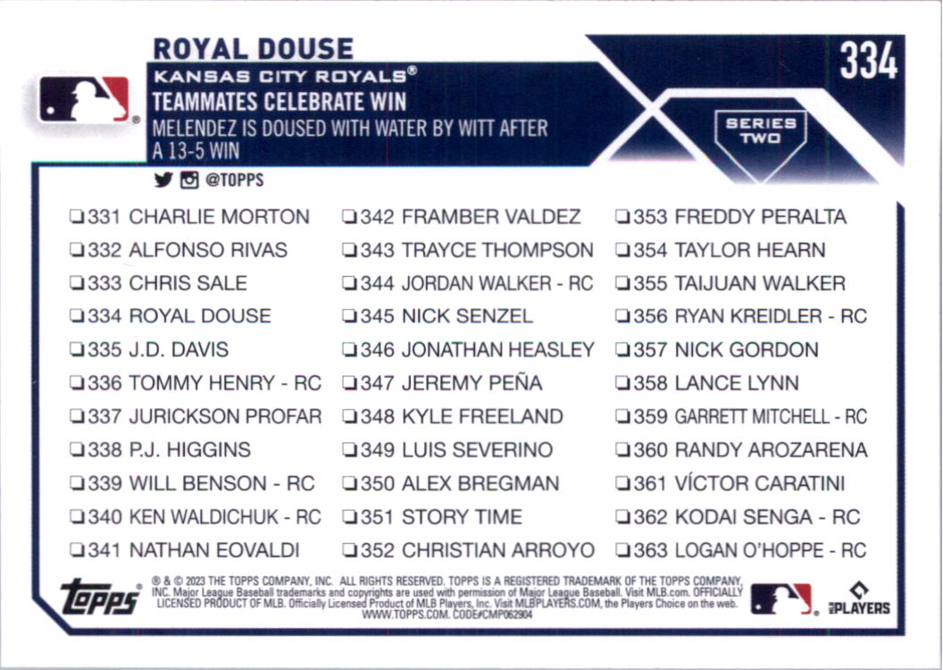 2023 Topps Baseball Card Pick (Base) 251-509 - Picture 169 of 495